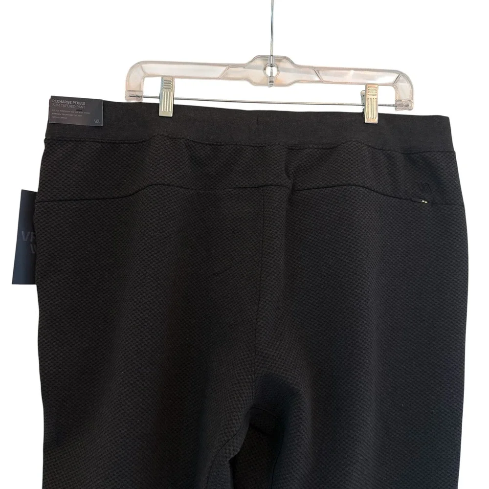 VRST Mens Recharge Pebble Pant Pure Black Heather XL MAX251204Z NEW Performance
